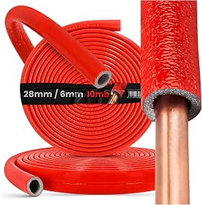 sourcing map Lot de 2 tubes d'isolation en mousse fendus de | FindTheDeal