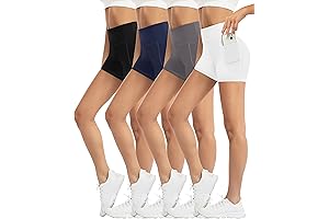 MIRITY 4-Pack Biker Shorts: Experience Comfort and Style