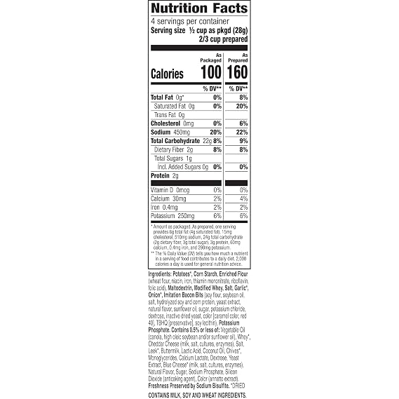Betty Crocker Loaded Casserole Potatoes, 4 oz
