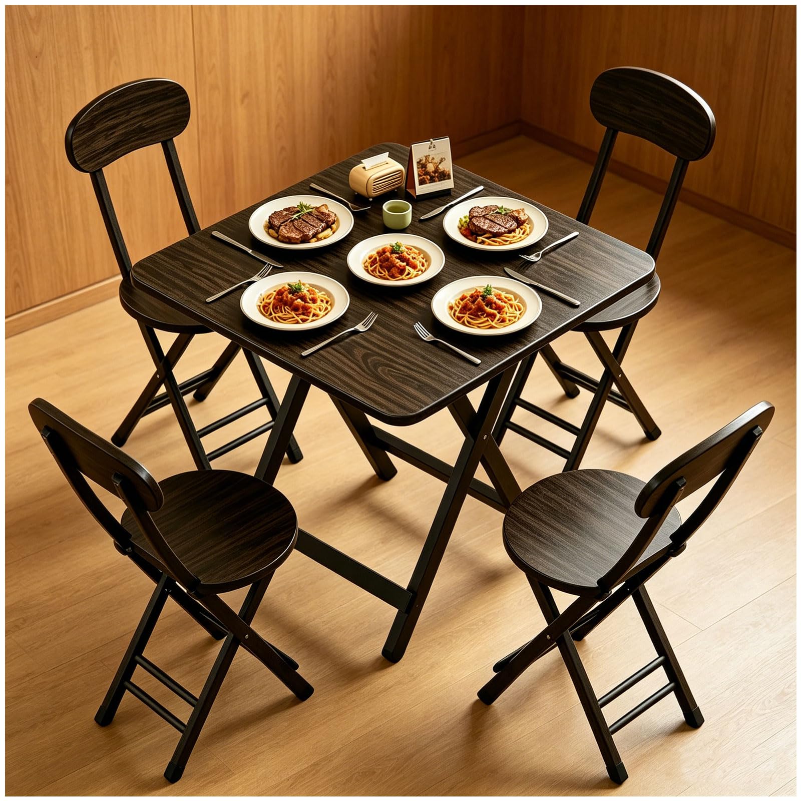 Table Pliable Intérieur pour Aménager un Petit Balcon Sans Encombrer l'Espace