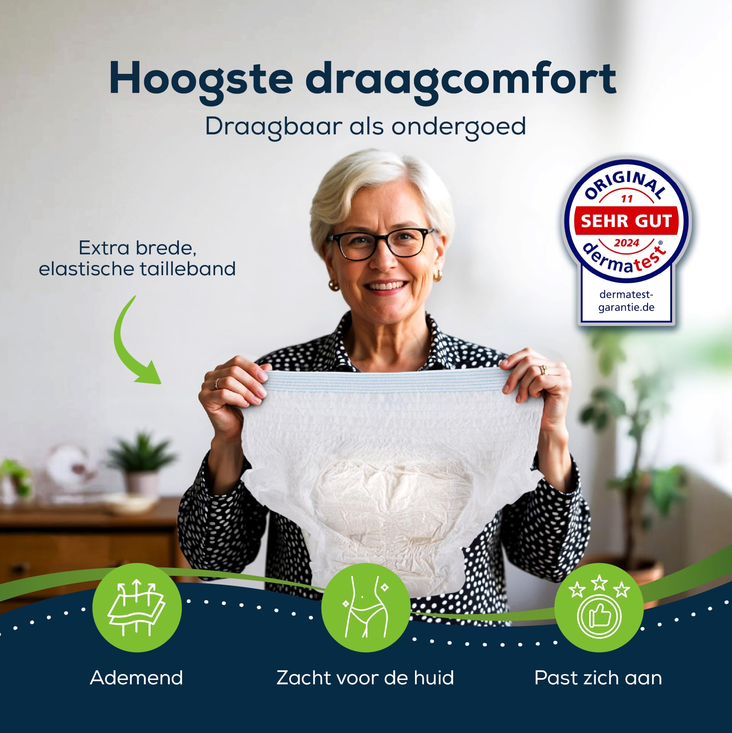 Inleggers Bio Katoen Wasbare Luier Set van 2 ImseVimse