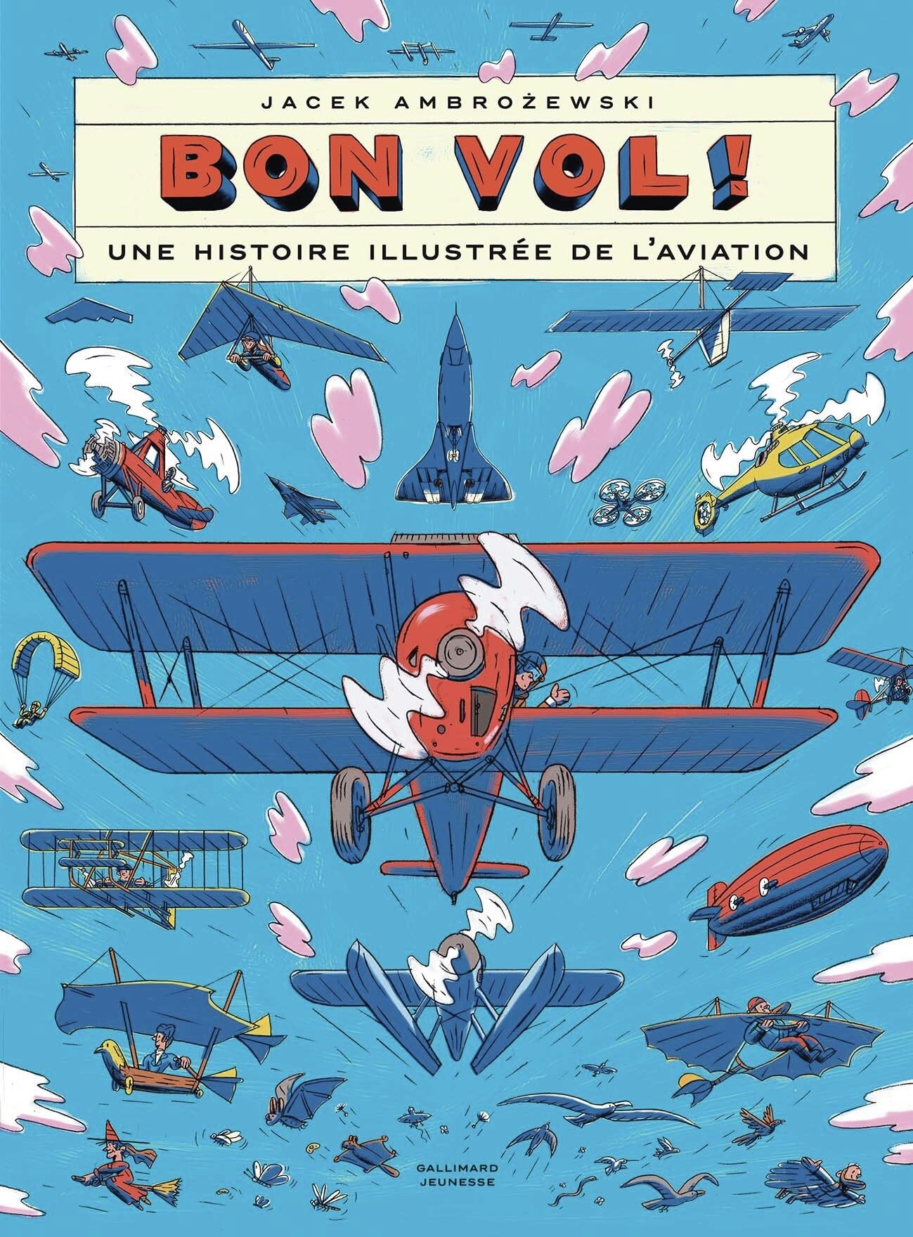 Bon vol !: Une histoire illustrée de l'aviation