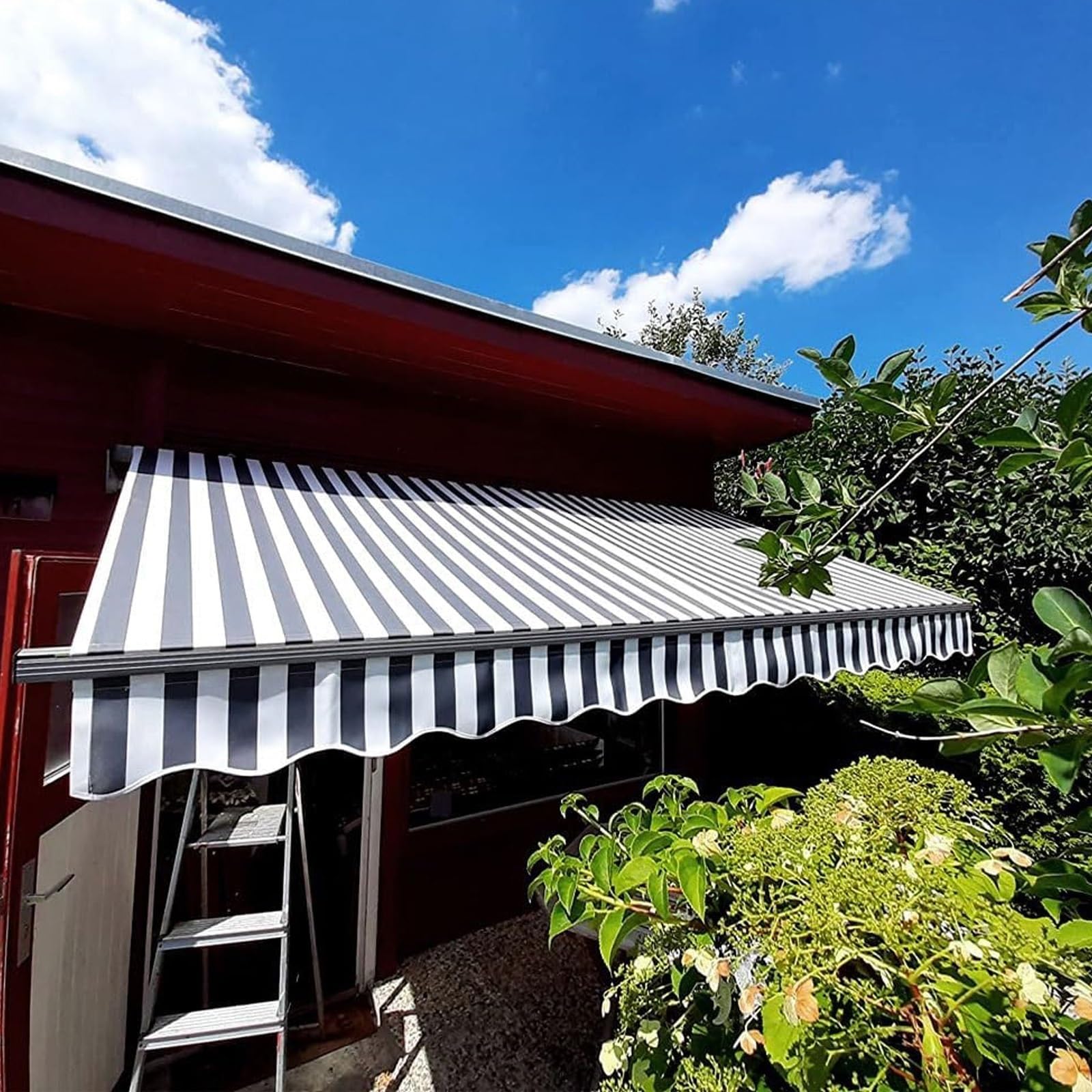 Tenda da Sole in Tessuto (Senza Telaio), Telo di Ricambio per Tenda Parasole Retrattile, Copertura Impermeabile/Senza Telaio/Protezione UV Telo per Tenda da Sole
