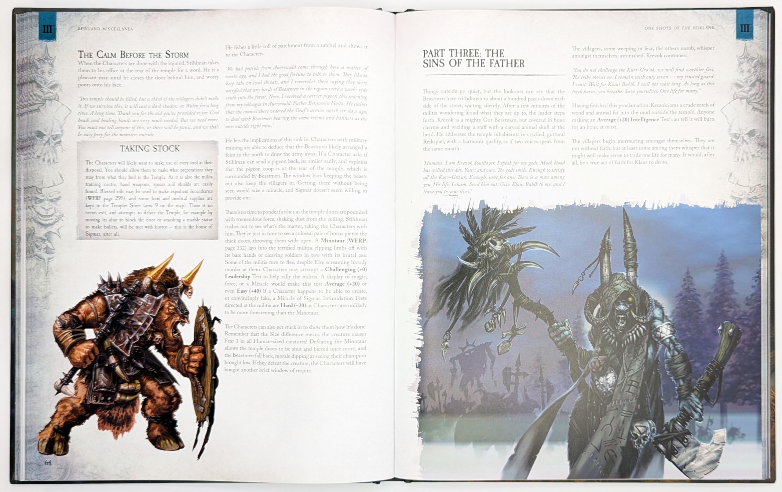 Cubicle 7 Warhammer Fantasy Roleplay : Reikland Miscellanea – Fantasy Strategy Card Game Book Accessory – Pour 1 joueur et plus à partir de 14 ans