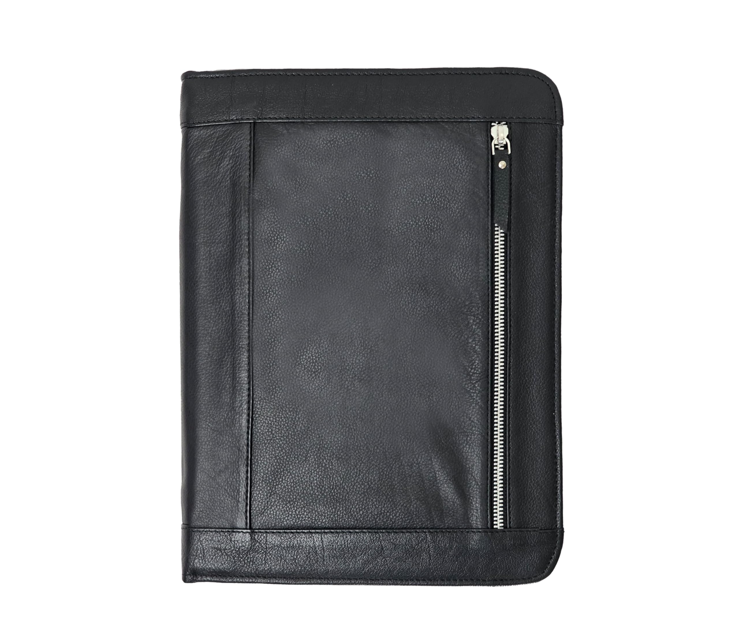 JAALD A4 Cartella Portadocumenti Portablocco in Pelle Valigetta Professionale da Conferenza per Documenti Elegante Ufficio Casual Viaggio Vintage Regalo