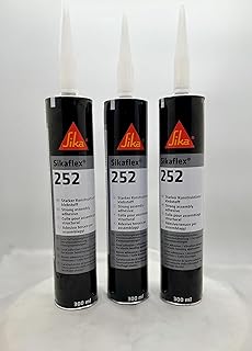 Belgrade Parts & Service, Inc. (3pk) Sikaflex-252-521 White Adhesive and Sealant 10.3 fl. oz Tubes 017-90915