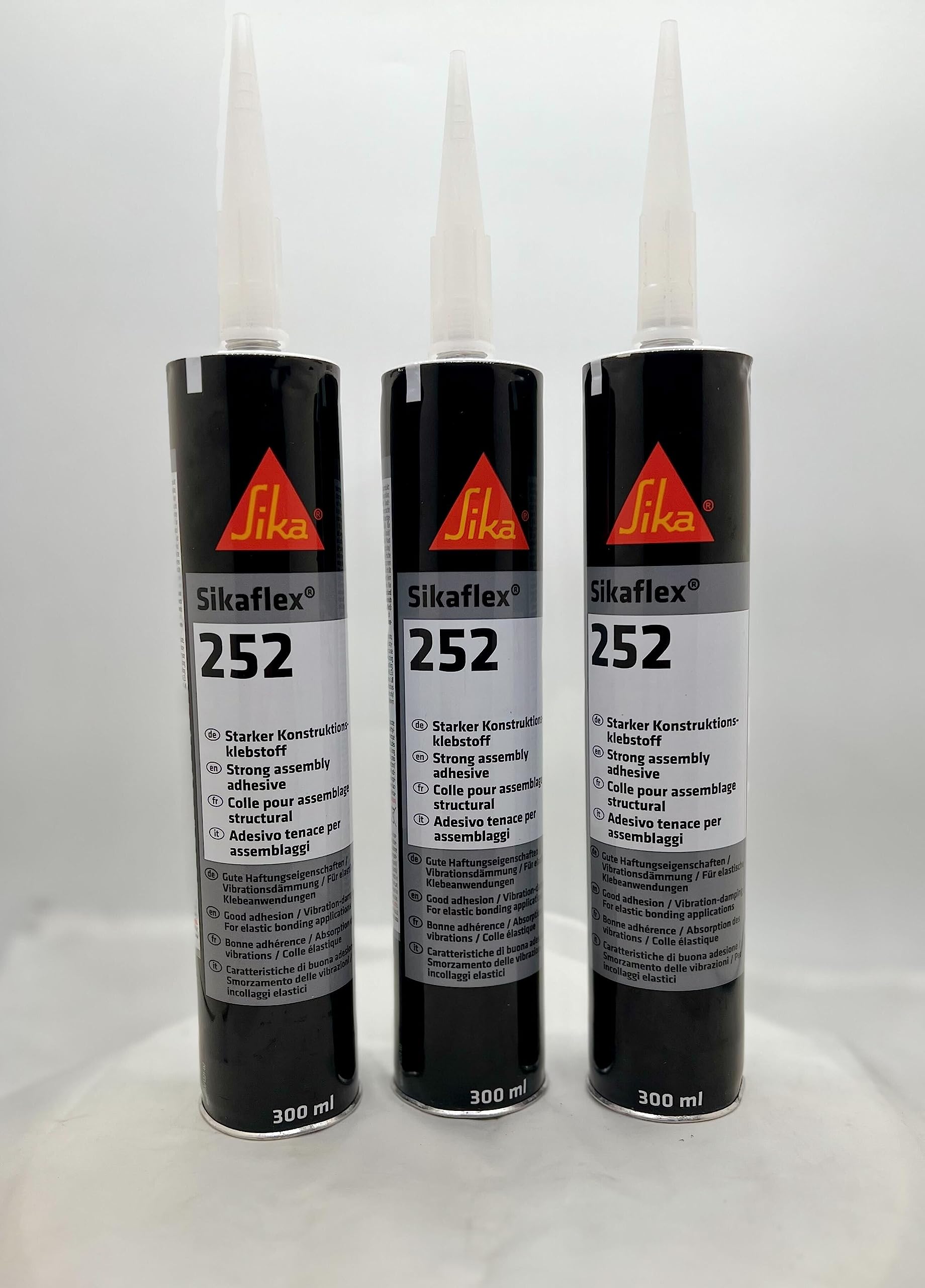 Belgrade Parts & Service, Inc. (3pk) Sikaflex-252-521 White Adhesive and Sealant 10.3 fl. oz Tubes 017-90915