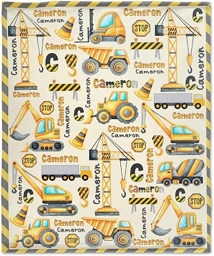 Vista 205 de Manta de construcción para regalo, manta de franela ultra suave y acogedora, manta de forro polar ligera y mullida, manta de felpa cálida para sofá