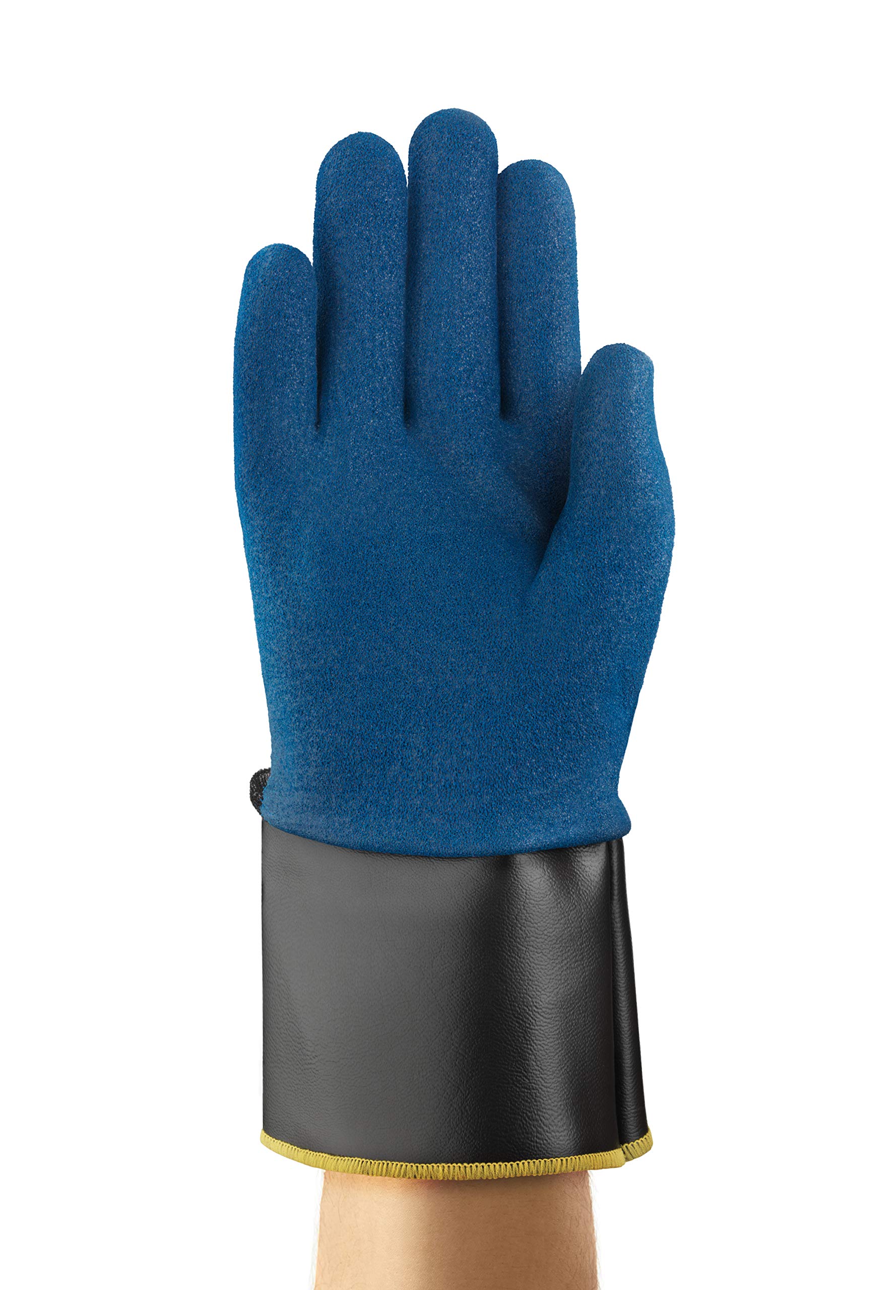 Ansell HyFlex 11-948 Gants de Travail Oléofuges, Excellente Préhension et Résistance à l’Abrasion, Protection contre les Coupures, EPI Professionnel, Bleu, Taille XL (12 Paires)