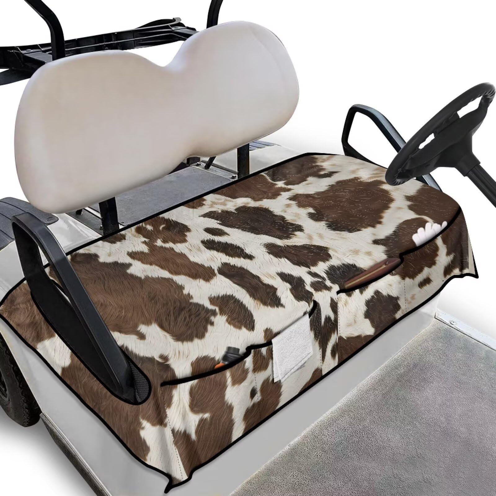 Housse de siège pour voiturette de golf pour protéger du soleil et ranger - 8