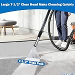 Happy Tree Universal Fit All Shop Vacs with1-1/4 &1-7/8'' & Adaptateurs 2-1/2'' Grand accessoire petit extrait clair pour le nettoyage de tapis rembourré détail de voiture, pièce d'extraction à vide (CCLS5C)