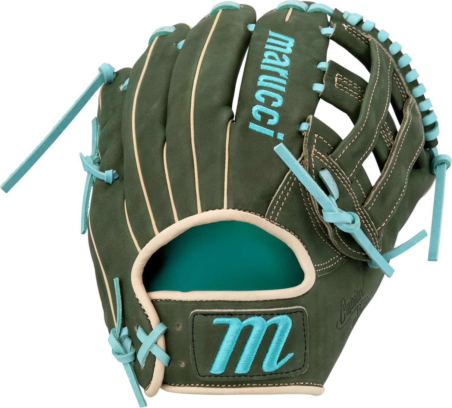 MARUCCI Capitol Series V4 54A3 Model, Baseball Glove, 11.75” H Web Right Hand Throw