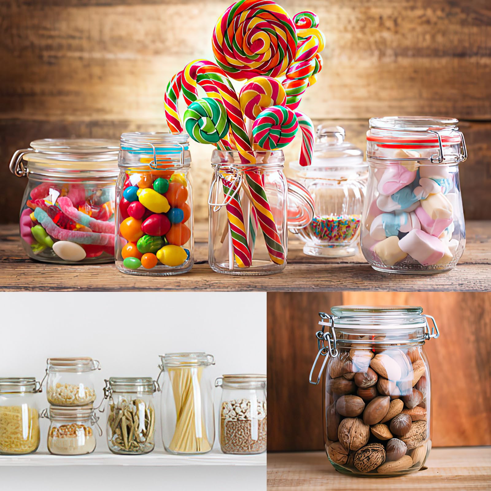 12 Stück Silikon Dichtungen Für Weckgläser | 70x95 Mm Weiß | Wiederverwendbar & Spülmaschinengeeignet