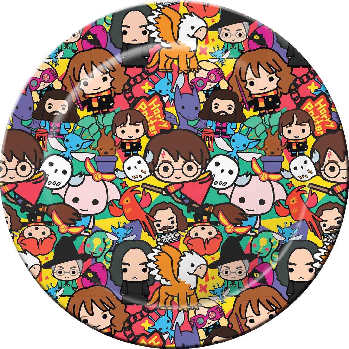 Spoontiques Harry Potter Melamine Plate Set, Multicolor