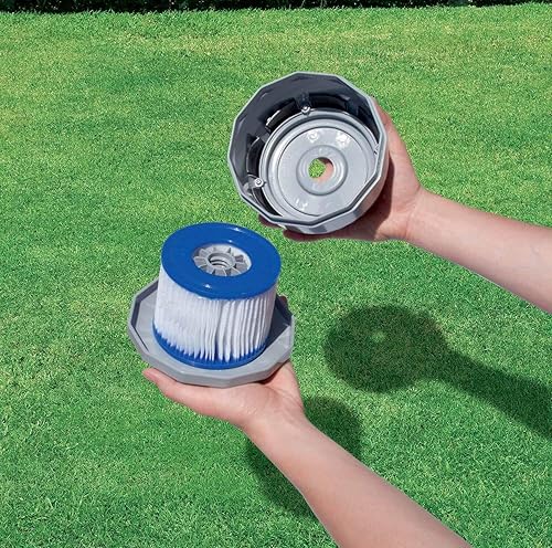 Miniatura 4 de Bestway Cartucho de repuesto para bomba de filtro de spa tipo VI (paquete de 6) (Coleman)