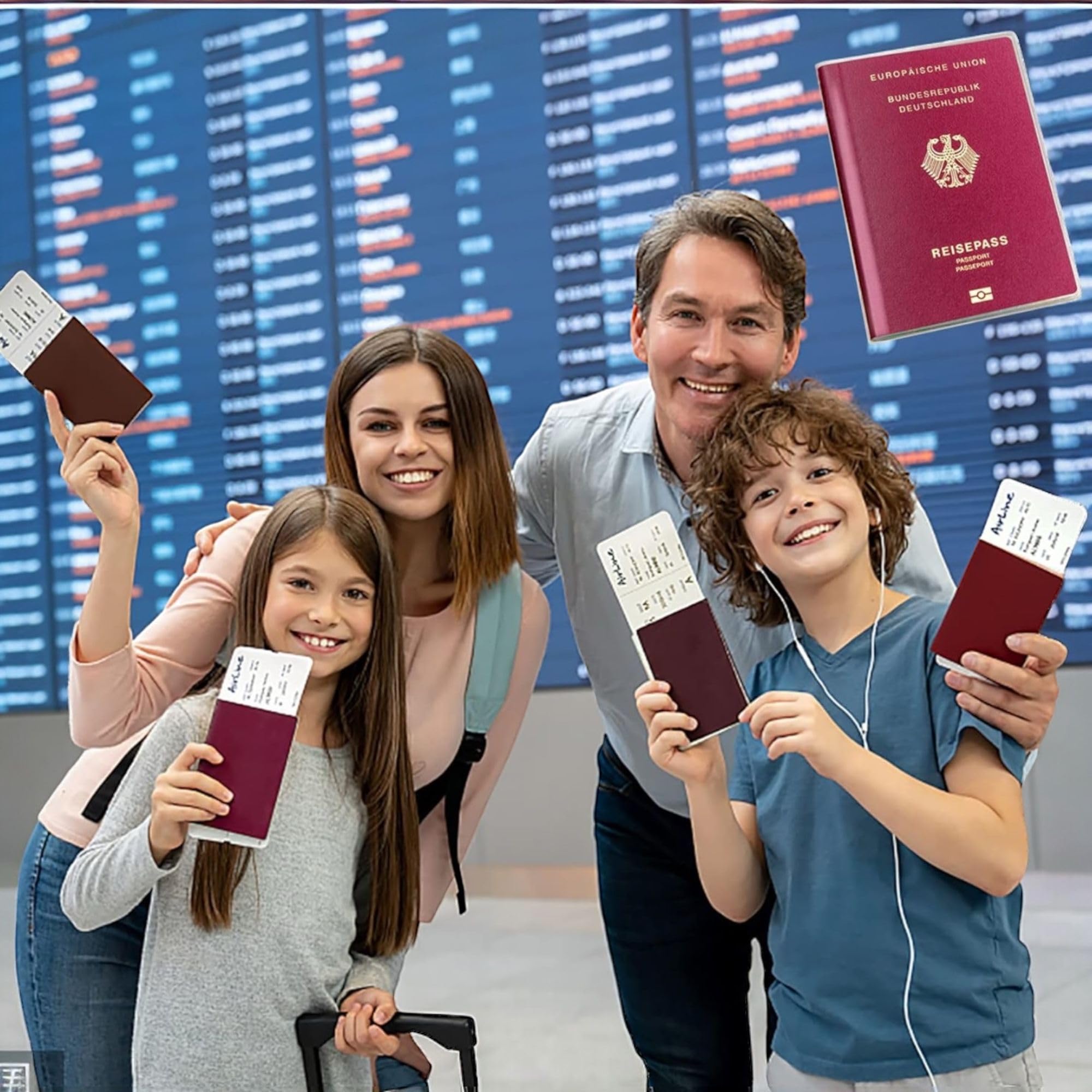 topolenashop Set 2 Custodie Passaporto Trasparenti In PVC 195x135 mm, Copertine Impermeabili Antistrappo Per Documenti Da Viaggio, Compatibili Con Passaporto Italiano Europeo | HZ-15006