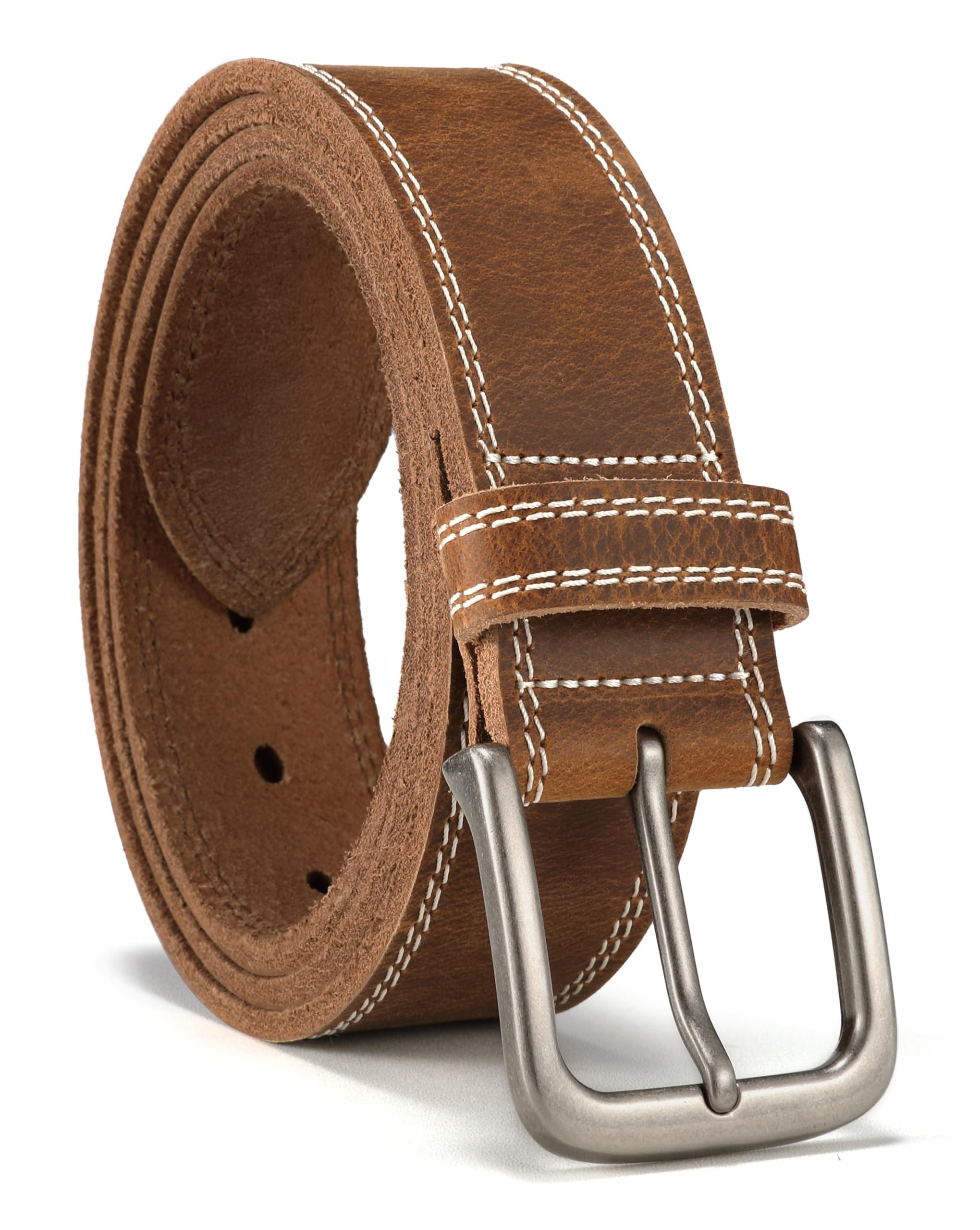 CHAOREN Belts Men - Full Grain Leather Belt for Jeans - Designed for Work Casual Occasion