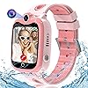 ELEJAFE Kids GPS Smart Watch, Kids Smart Watch for Boys Girls with Call, Video, Family Voice, Chat, SOS, IP68 Waterproof, School Mode, Camera, Alarm, Calculator, Birthday Gifts(Pink-4G-GPS-Call) ELEJAFE Kids GPS Smart Watch, Kids Smart Watch for Boys Girls with Call, Video, Family Voice, Chat, SOS, IP68 Waterproof, School Mode, Camera, Alarm, Calculator, Birthday Gifts(Pink-4G-GPS-Call)