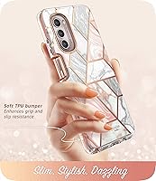Vista 4 de i-Blason Cosmo - Funda para Moto G Stylus 5G (2022) [No para versión 4G y versión 2020/2021] Funda protectora delgada de cuerpo completo para Moto G