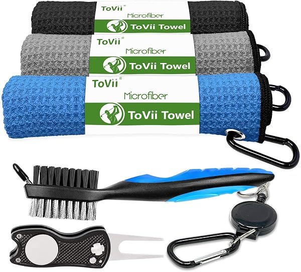 ToVii GolfTowel002 Ręcznik golfowy z mikrofibry
