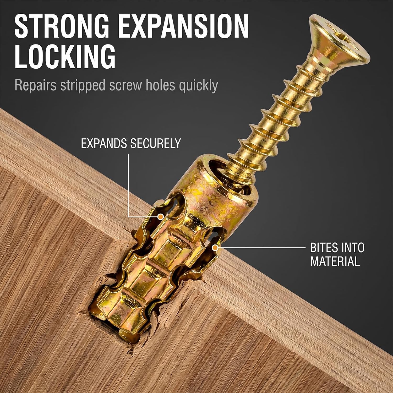 6×14mm Expansion Screw Set for Hinge Repair