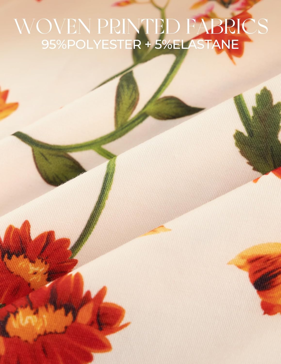 GRACE KARIN Strapless Floral Maxi Dress,Summer Casual Tube Top Boho Dresses,Beach Smocked Flowy Dress with Pockets - Image 6