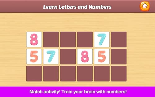 Aprenda letras e números. Jogo educativo para crianças, bebês, idosos ou pessoas com deficiência cog