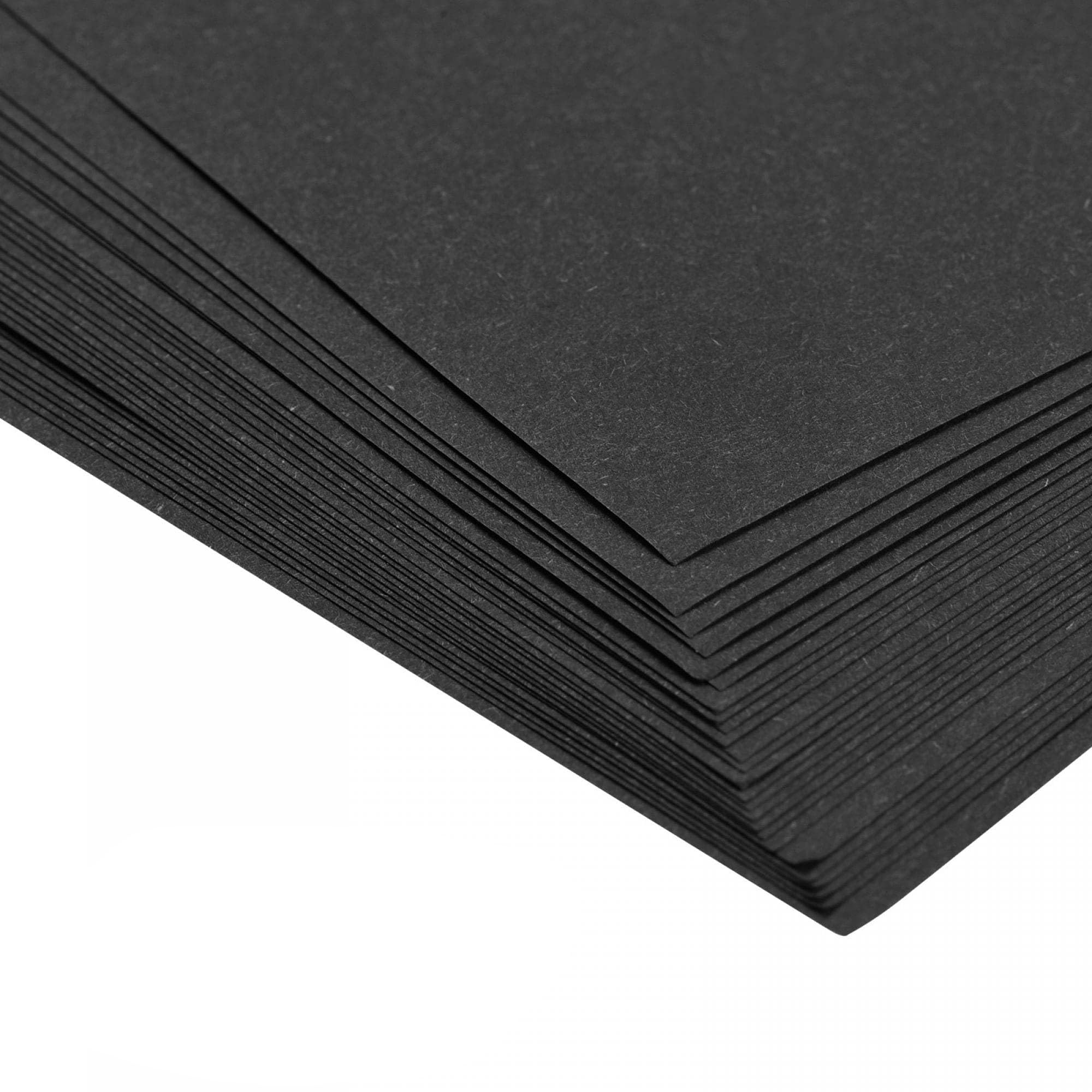 TOP-VIGOR 100 Sheets Coloured Origami Paper, 15cm x 15cm Double Sided, Handmade Craft Papers for DIY Art Crafts, Drawing Cutting, Black - Image 4