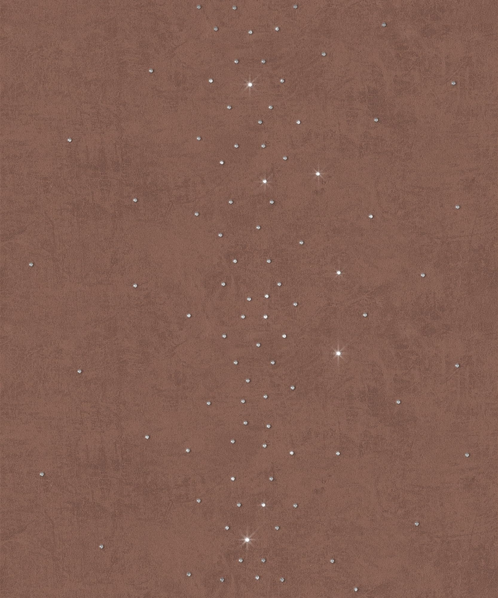 Papier peint non tissé marron anti-imperfection mural à effet diamant brillant