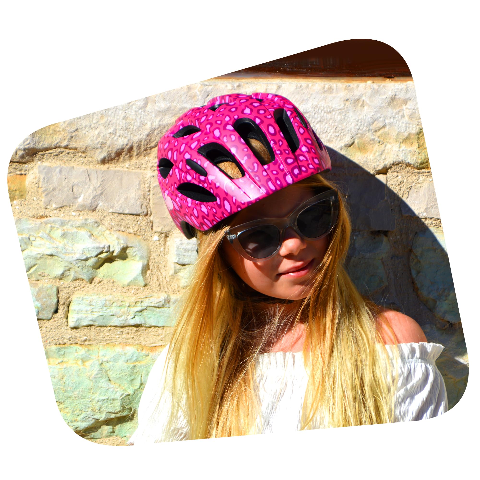 Crazy Safety Cool S.W.A.T. dziecięcy kask rowerowy | kask rowerowy dla dzieci w wieku 6-12 lat do rowerów, deskorolek, rowerów górskich, łyżworolek, tylnego światła ładowanego przez USB,