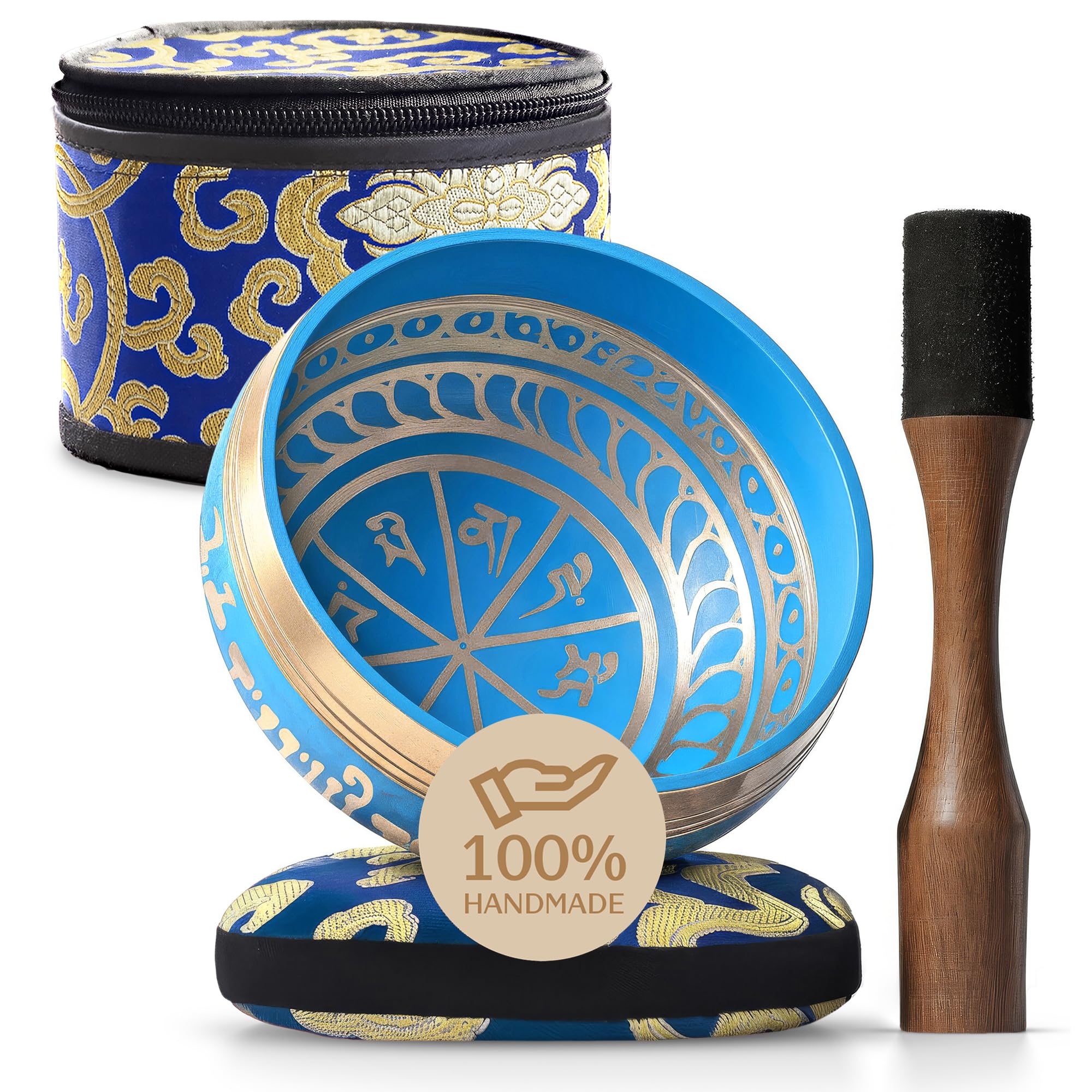 Silent Mind Tibetan Singing Bowl Set