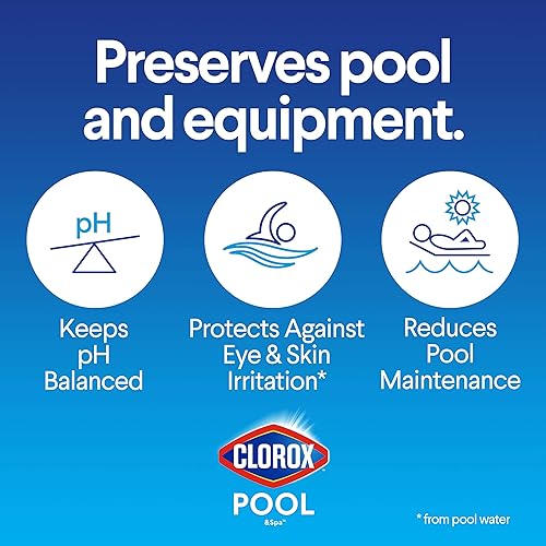 Miniatura 3 de Clorox Pool&Spa - Aumento de alcalinidad para piscina, mantiene el pH equilibrado, 5 libras (paquete de 2)