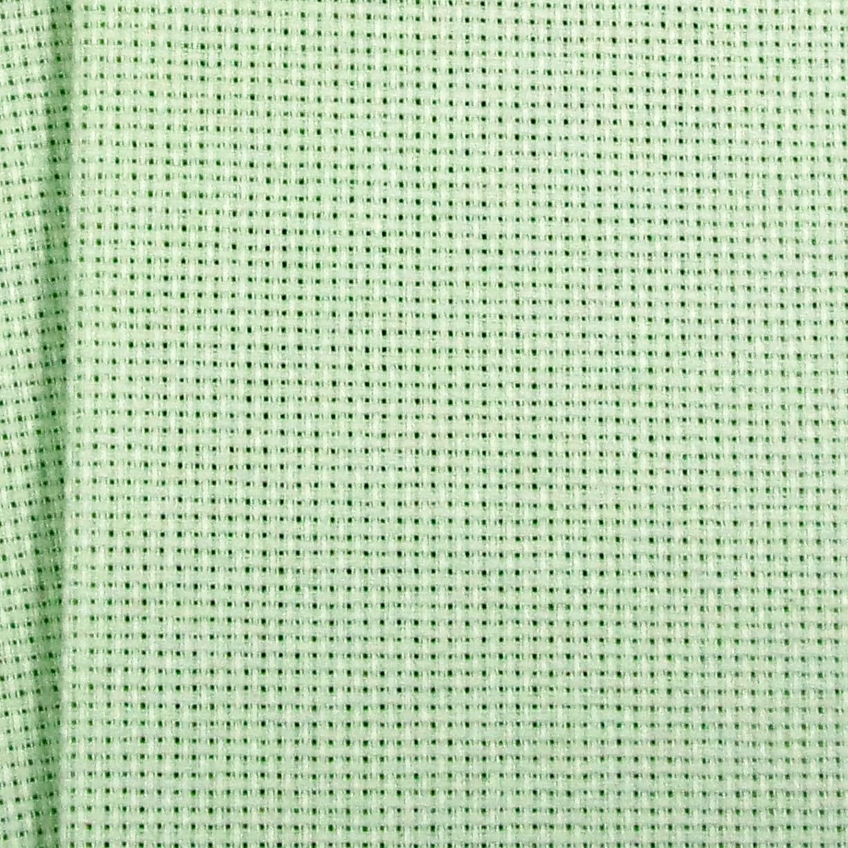 KCS 16CT Counted Cotton Cross Stitch Aida Cloth Fabric (12" x 59",Light Green)
