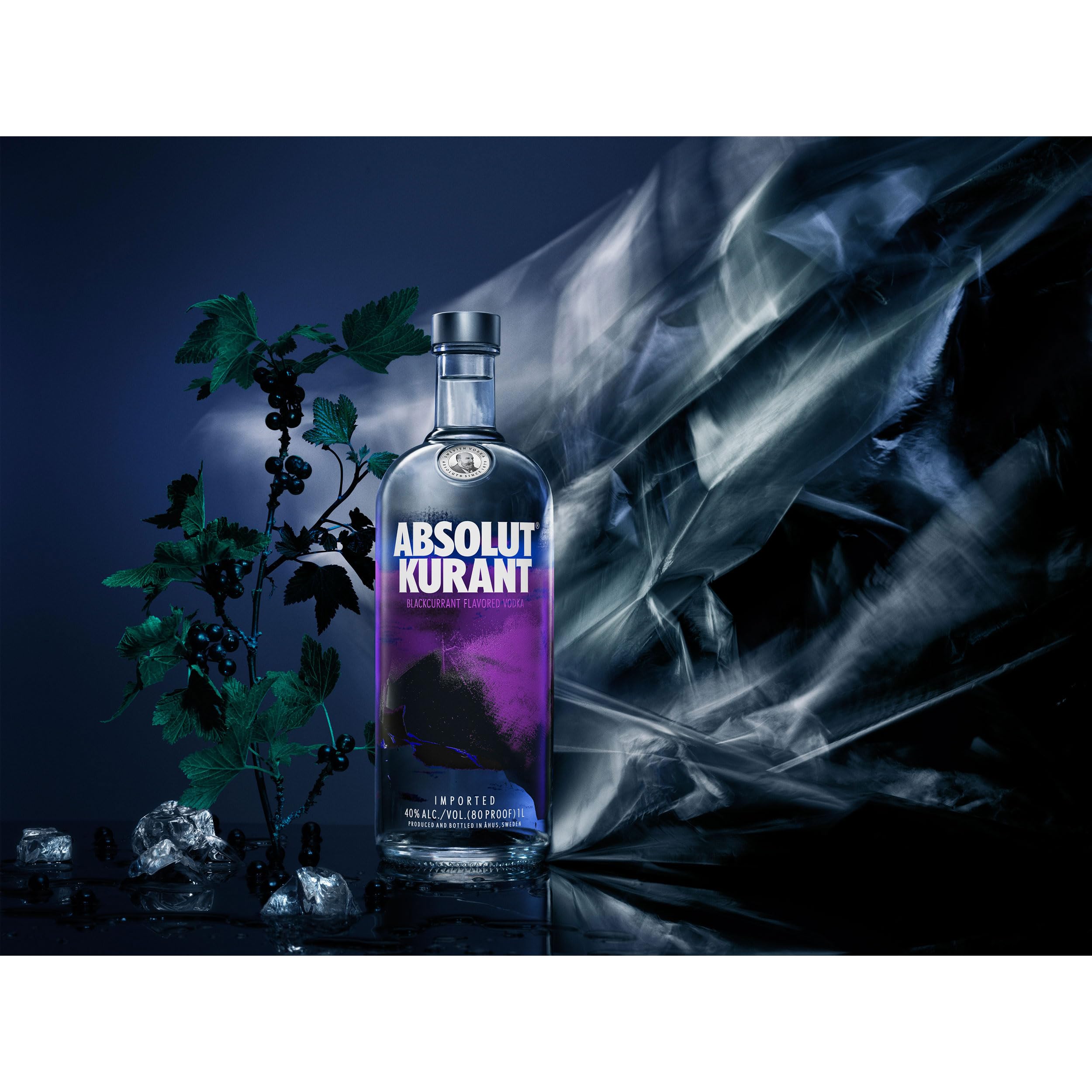 Absolut Kurant Vodka 1 L