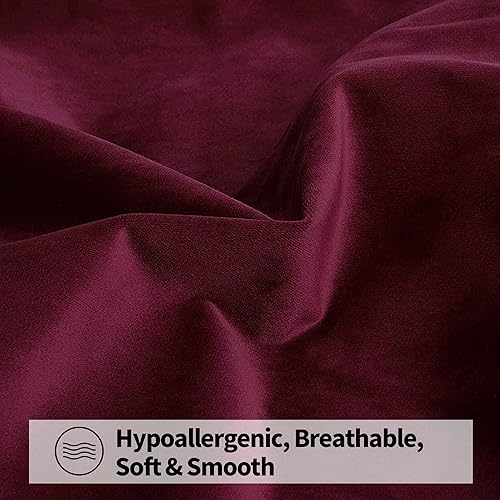 Miniatura 3 de NEXCOVER Fundas de almohada de terciopelo, paquete de 4 fundas de almohada, 16 x 16 pulgadas, funda de almohada cuadrada decorativa, funda de cojín