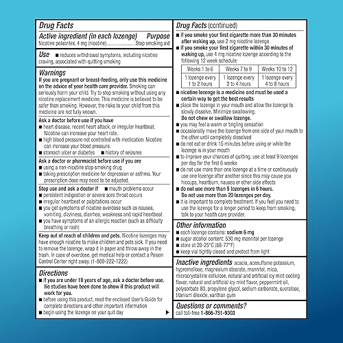 Miniatura 28 de Yaxa Basic Care - Goma de mascar sin recubrimiento, de nicotina polacrilex (4 mg de nicotina), ayuda para dejar de fumar, 220 unidades, sabor menta