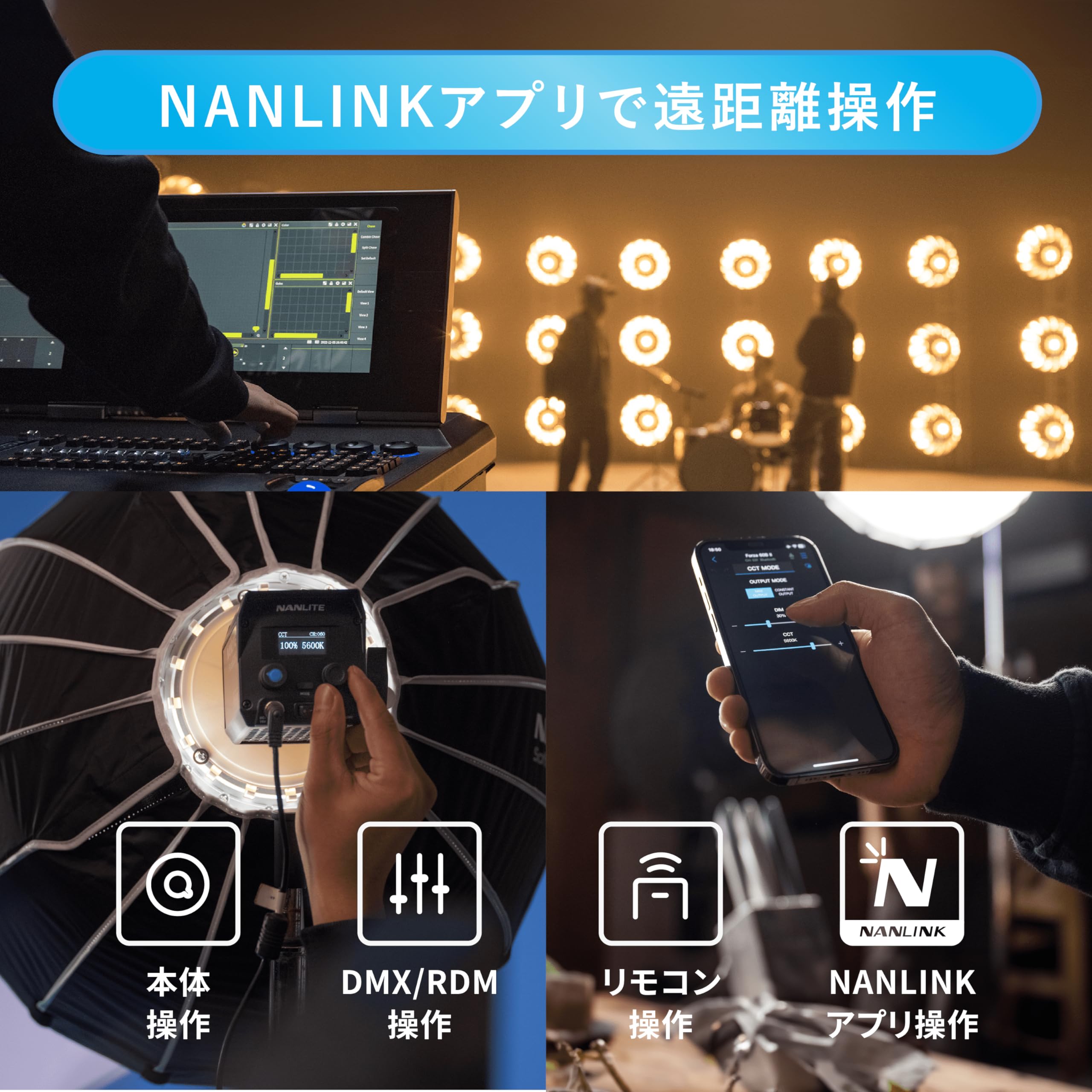Amazon | NANLITE Forza 60B II プロジェクションアタッチメントキット 