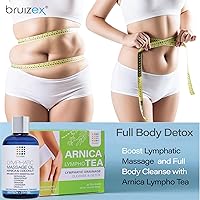 Vista 7 de Aceite de masaje de drenaje linfático con aceite de árnica y coco para recuperación poscirugía y masajeador de drenaje linfático, liposucción, 360