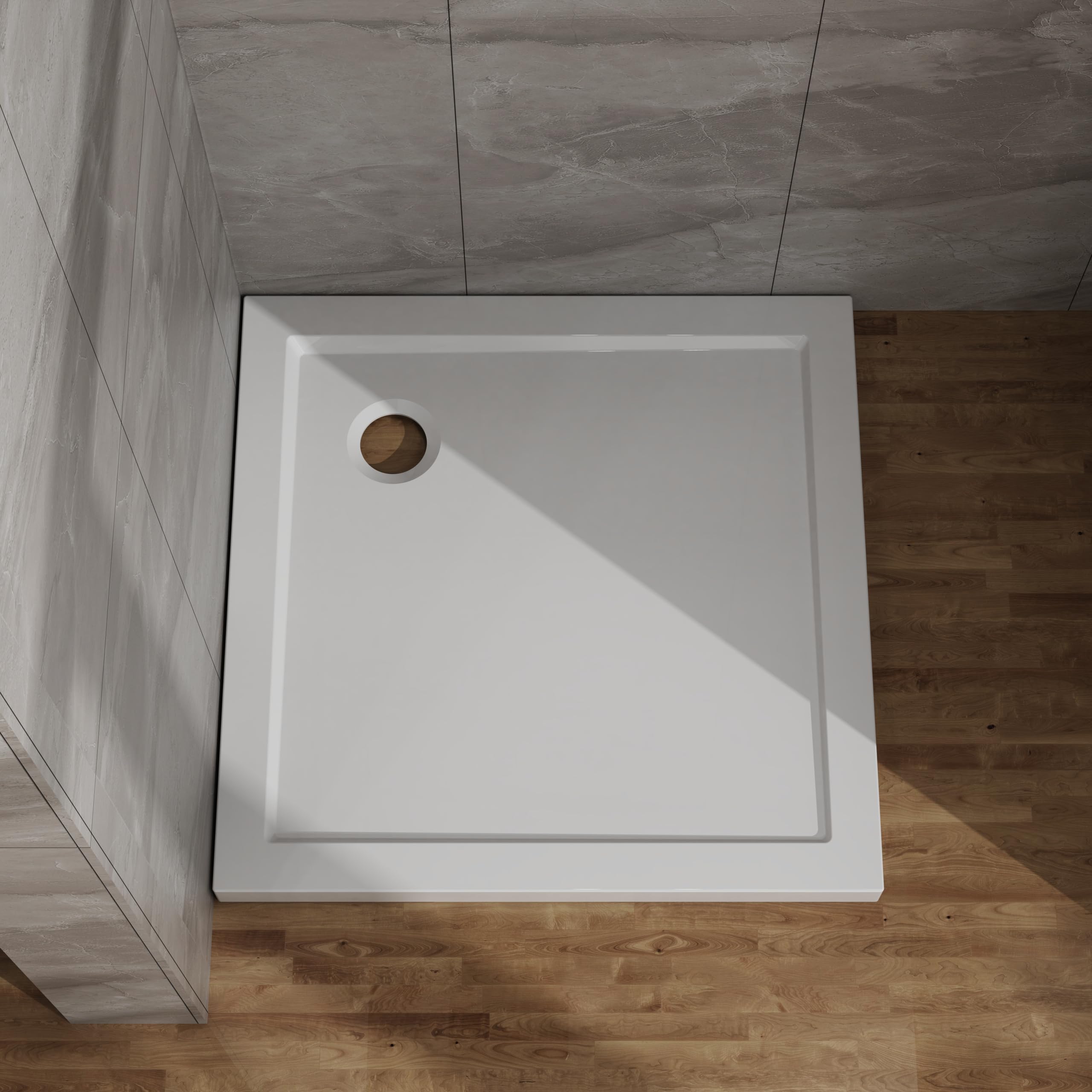DOPERFE 32x32 Corner Drain