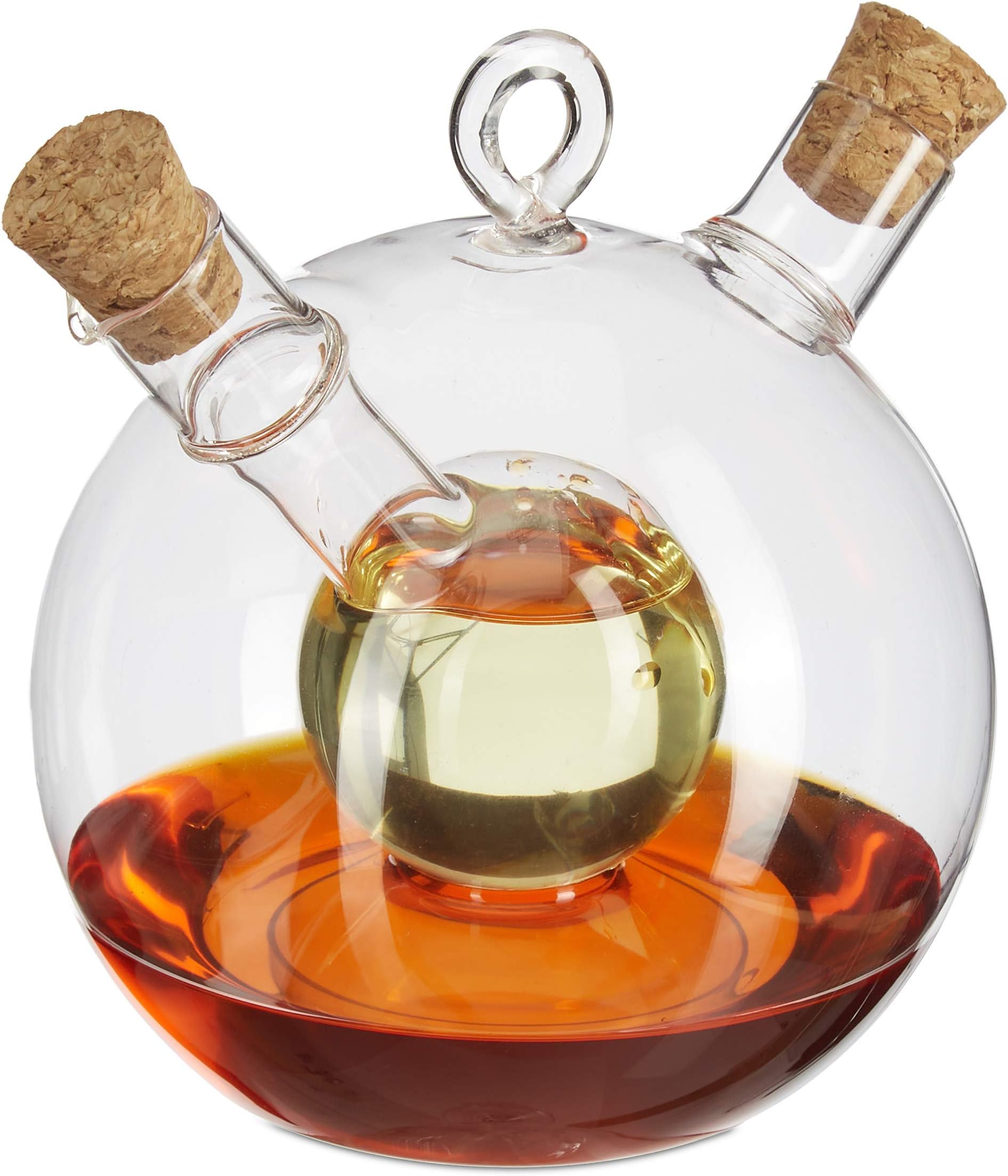 NoTrash2003 Öl-Essig-Spender - Glas Mit Korken 300+80ml