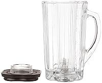 Vista 2 de Waring Commercial CAC34 Complete Glass Container with Blade and Lid, 40-Ounce