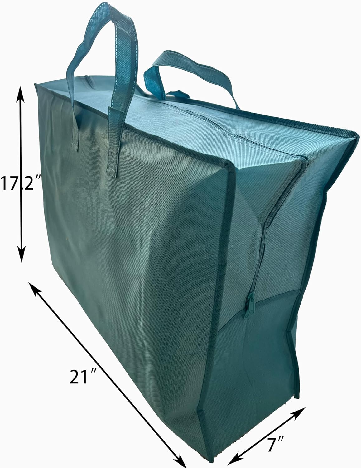 13-gallon 5-piece non-woven storage bags set for clothes, books, travel, moving - large capacity with handles for easy carrying - Image 3