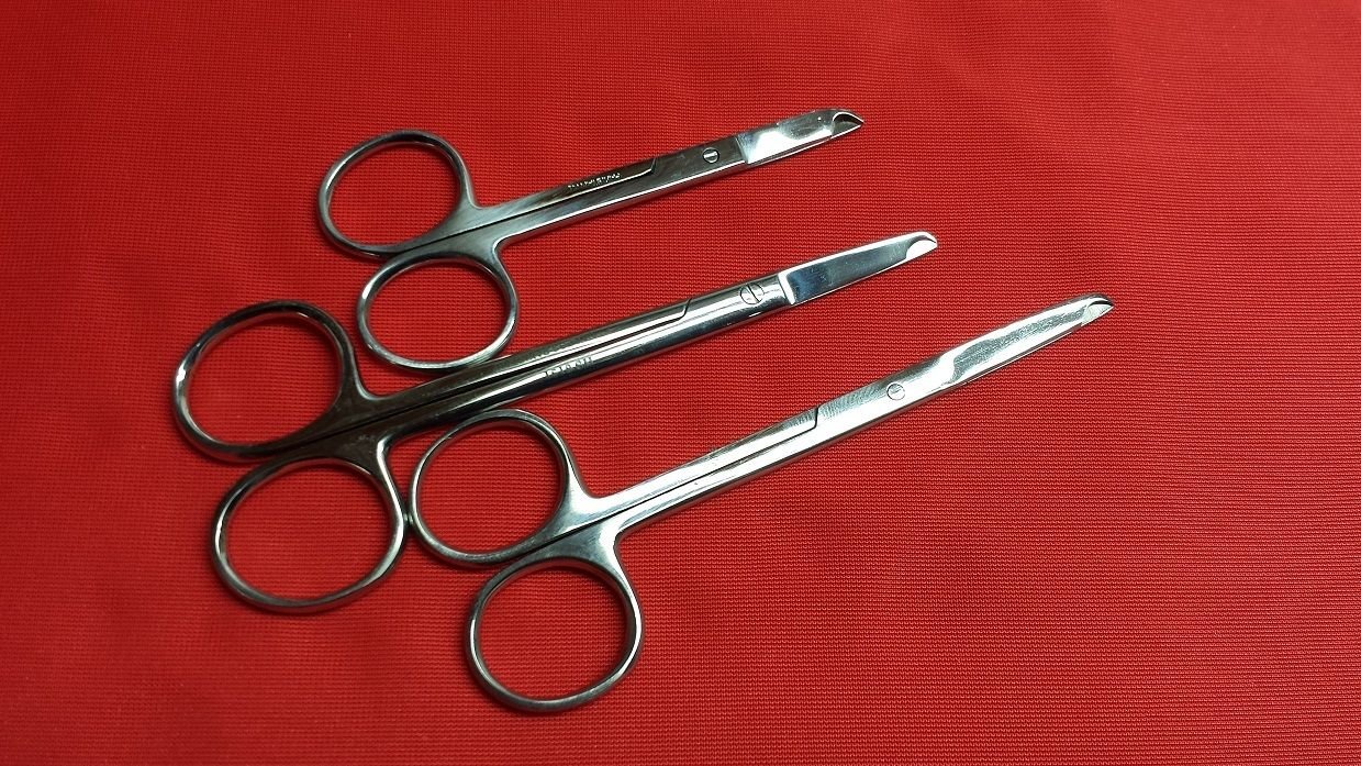 15 PCS Suture STITCH SCISSORS 3.5'' 4.5'' 5'' INSTRUMENTS