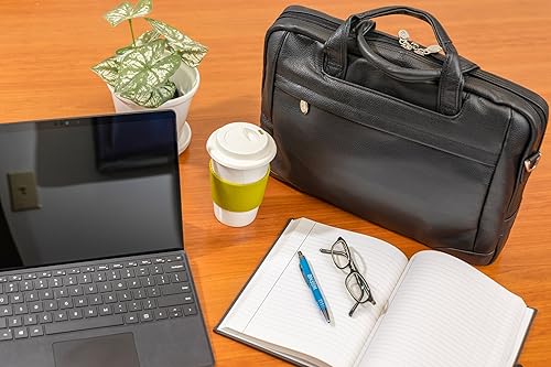Miniatura 8 de McKlein EE. UU. Gresham litigator portafolios de piel, 15.4" Laptop Case de la serie S
