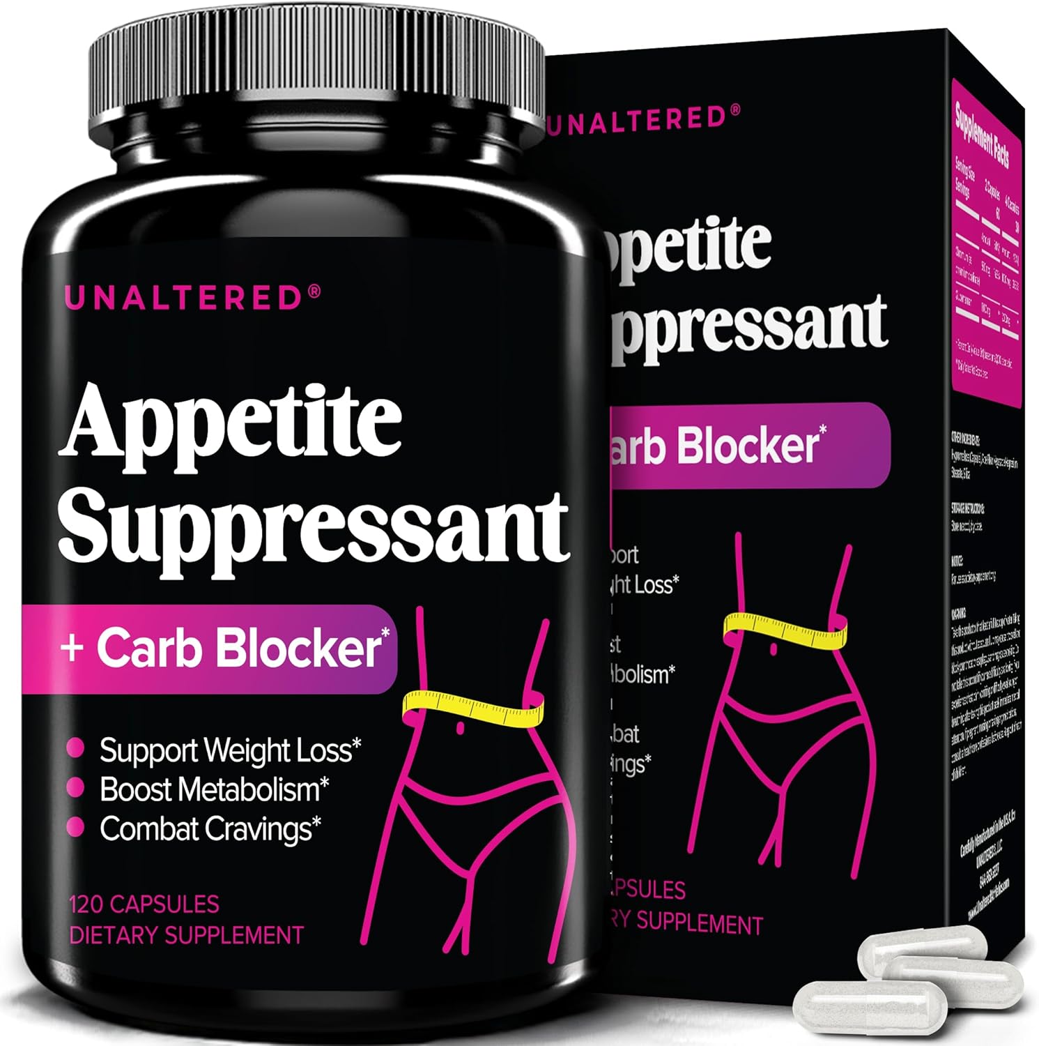 UNALTERED Appetite Suppressant for Women - Helps Manage Cravings