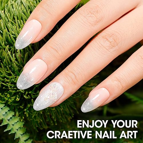 Miniatura 4 de Gellen Esmalte de uñas de gel color azul ártico, 0.7 onzas líquidas, esmalte de gel que no se astilla, esmalte de uñas de gel curado en U V de larga