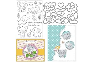 Captivating Elephant Stamp Collection for Artistic Expression