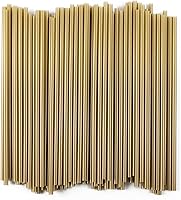 Vista 19 de Pajitas desechables de plástico para beber, rectas, 7.75 pulgadas de largo (transparente, 500)