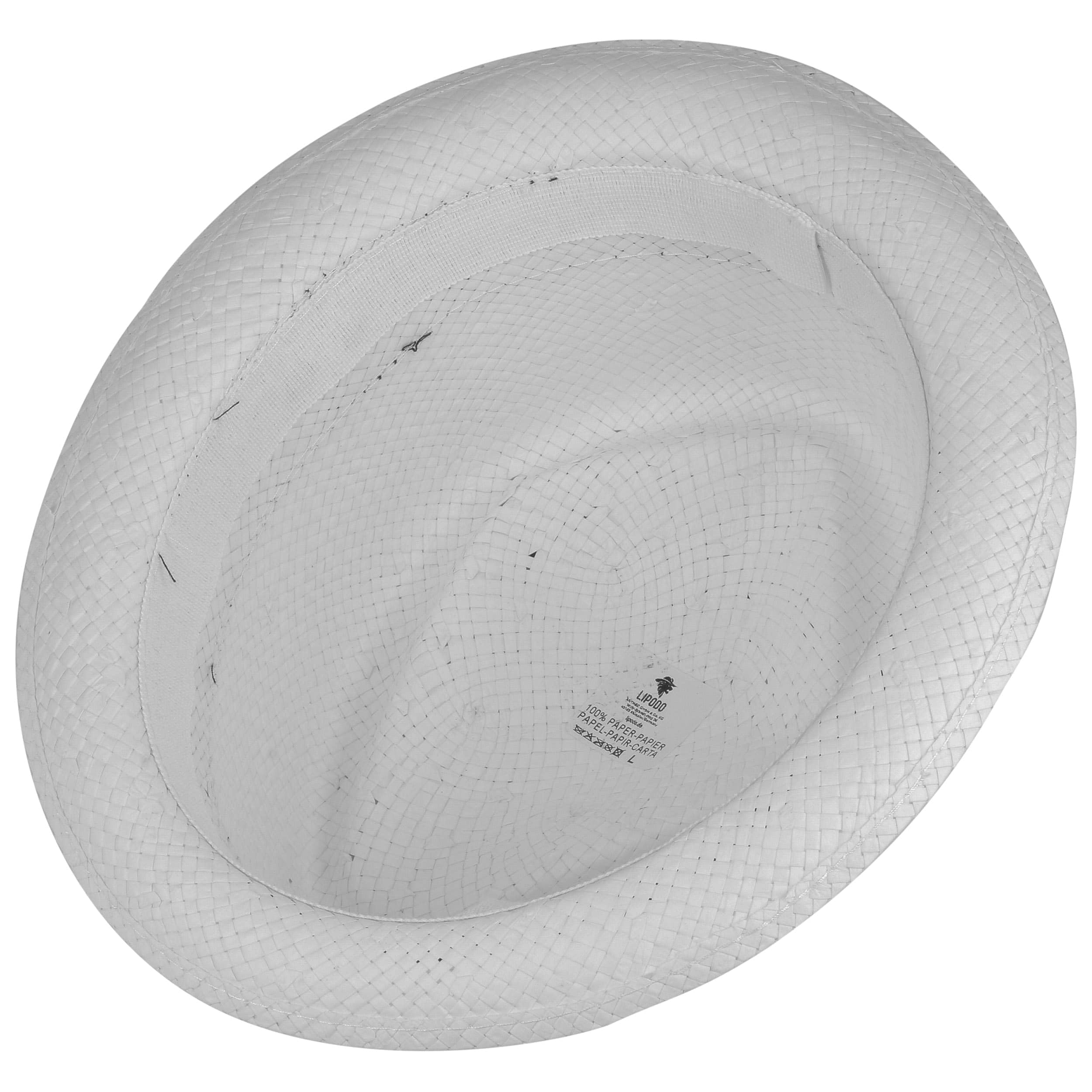 LIPODO Amatillo Cappello Pork Pie Diamond Paglia Prodotto in Italia Unisex Primavera Estate