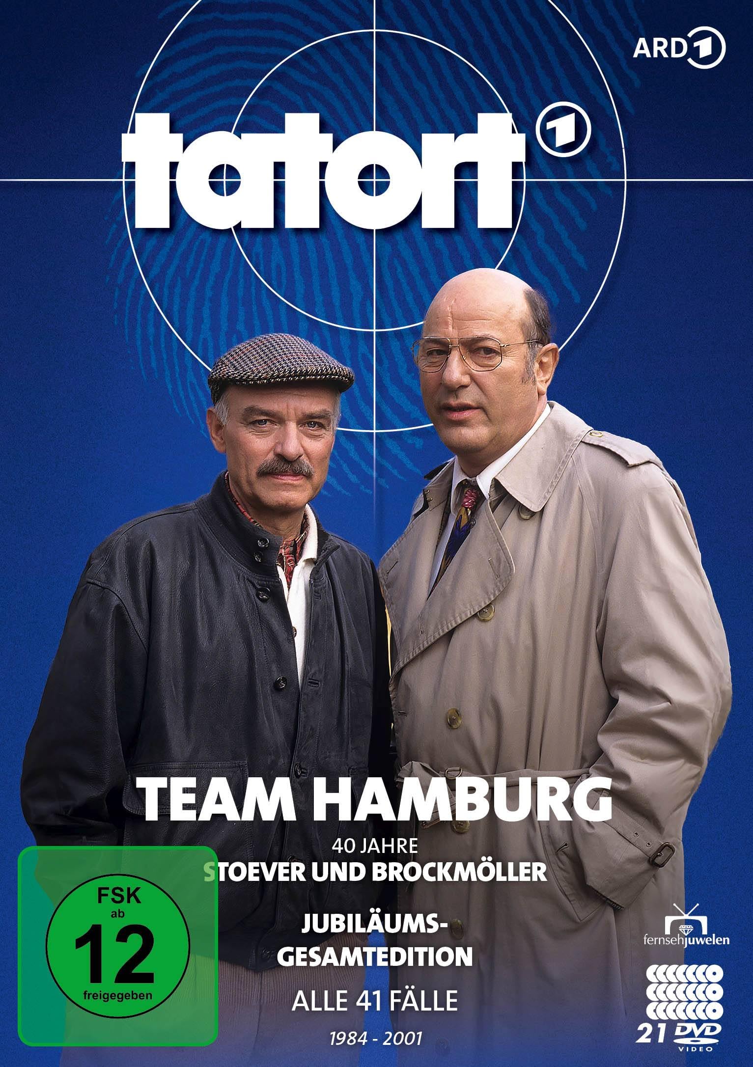 Tatort Hamburg - 40 Jahre Stoever und Brockmöller - Jubiläums-Gesamtedition (Erstmals alle 41 Folgen)